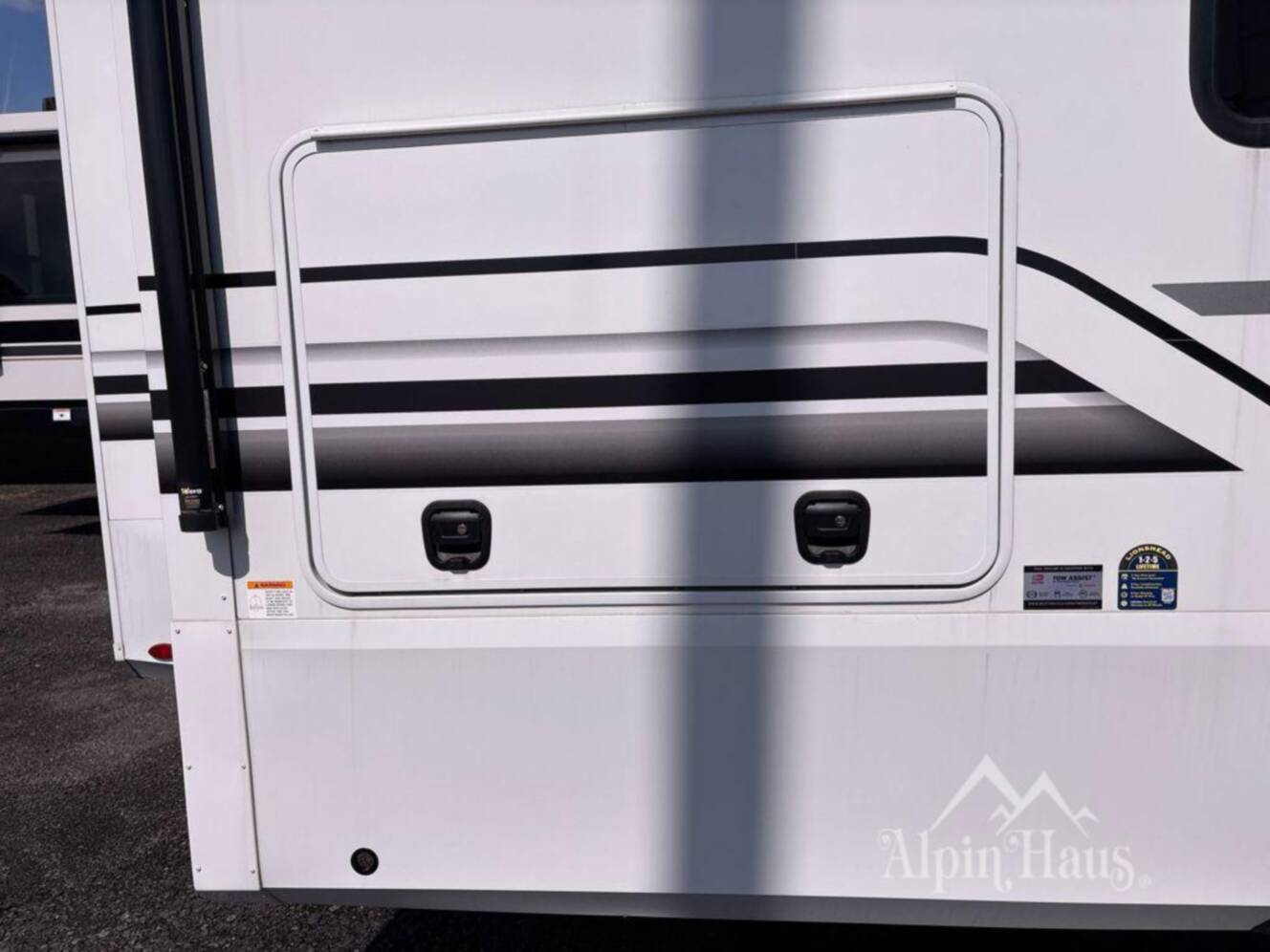 A photo of this 2025 Grand Design Influence 3203GK