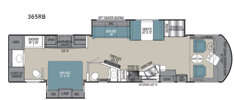 2021 Coachmen Rv Sportscoach SRS 365RB in colbert OK