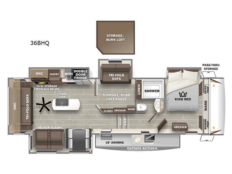 2022 Forest River Rv Sabre 36BHQ in inez TX