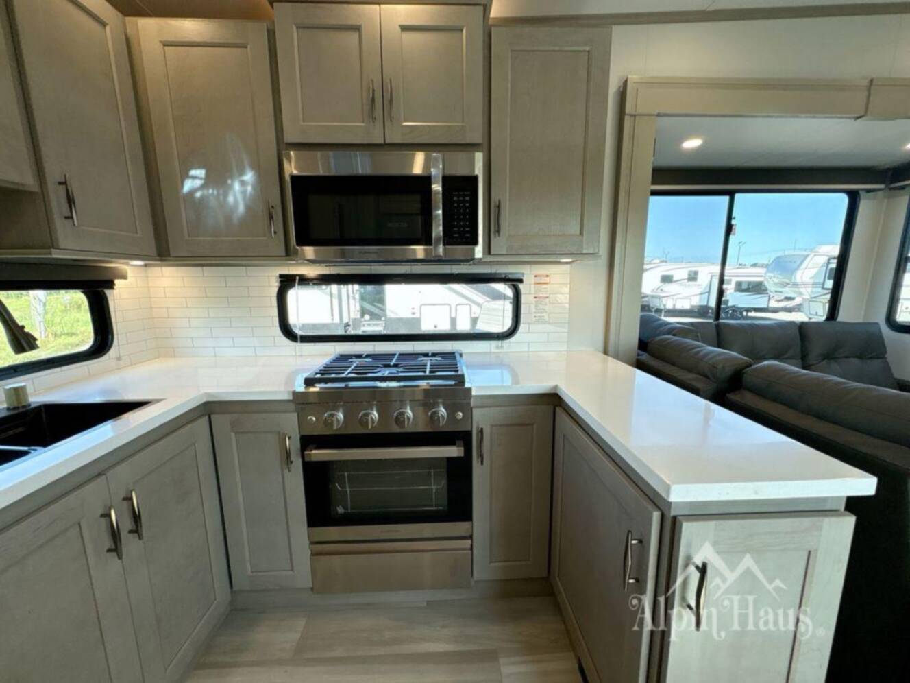 A photo of this 2025 Grand Design Influence 3203GK