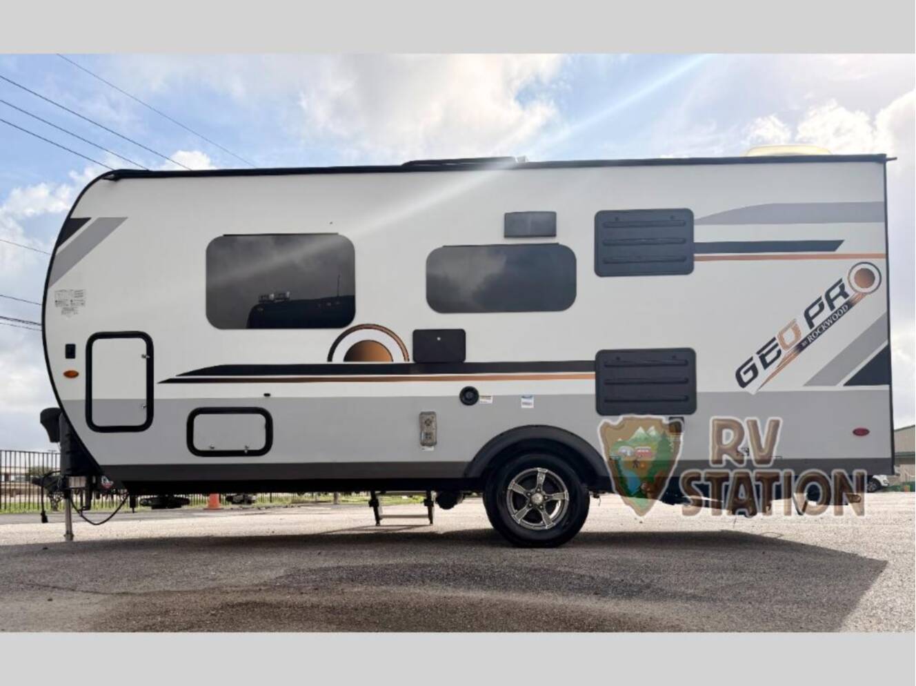 A photo of this 2020 Forest River Rv Rockwood GEO Pro 19FD