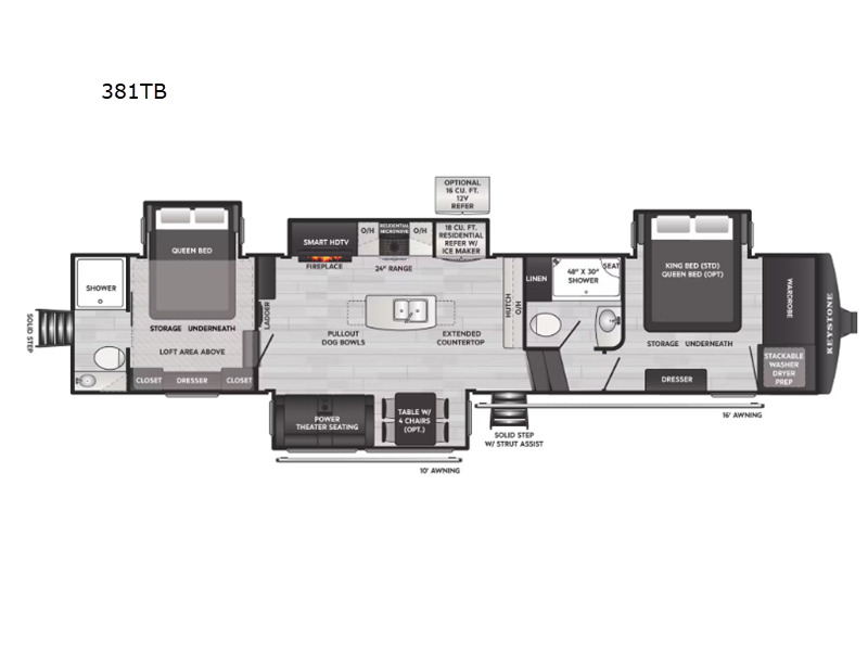 2026 Keystone Rv Montana High Country 381TB in tyler TX