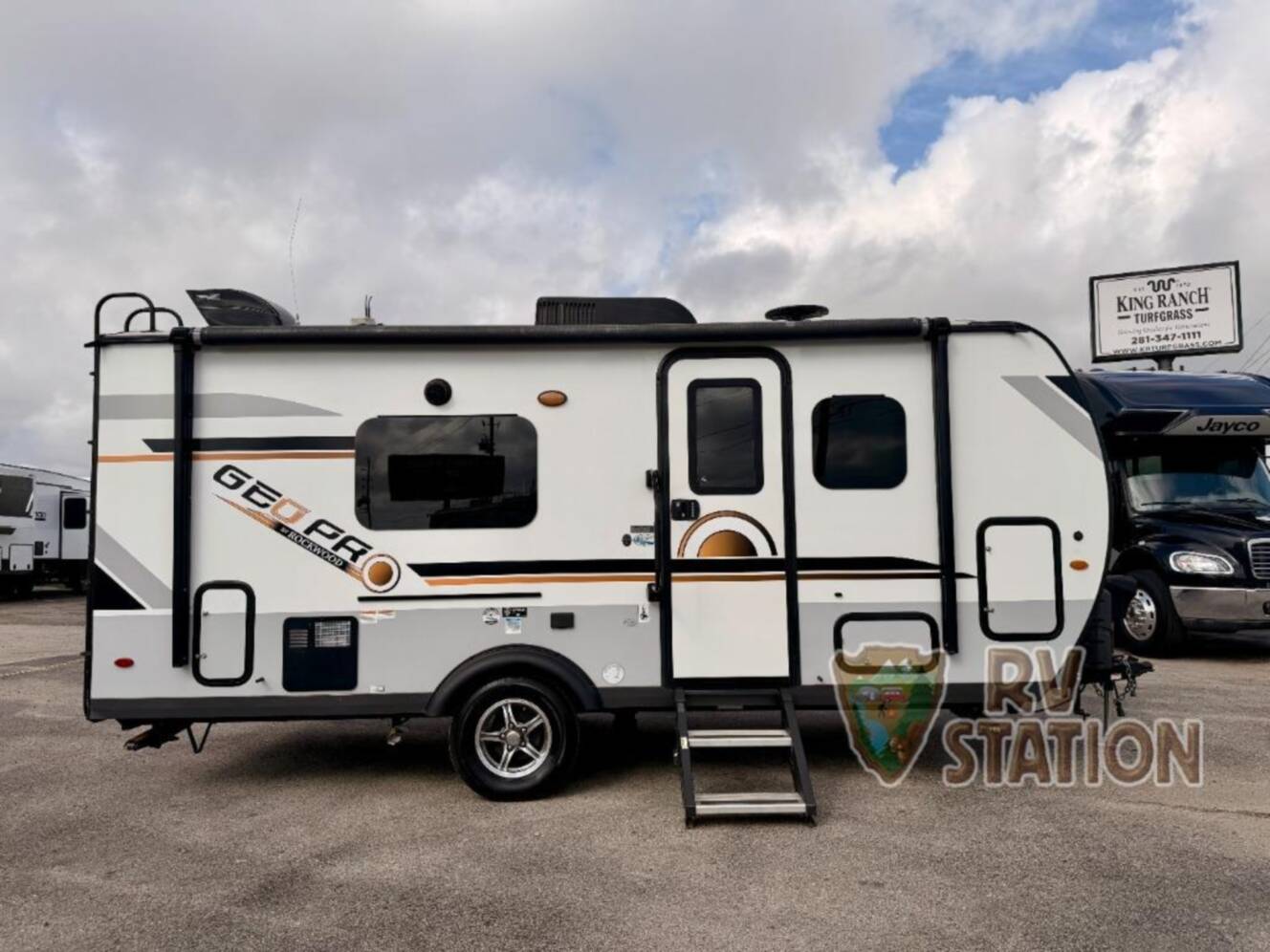 A photo of this 2020 Forest River Rv Rockwood GEO Pro 19FD