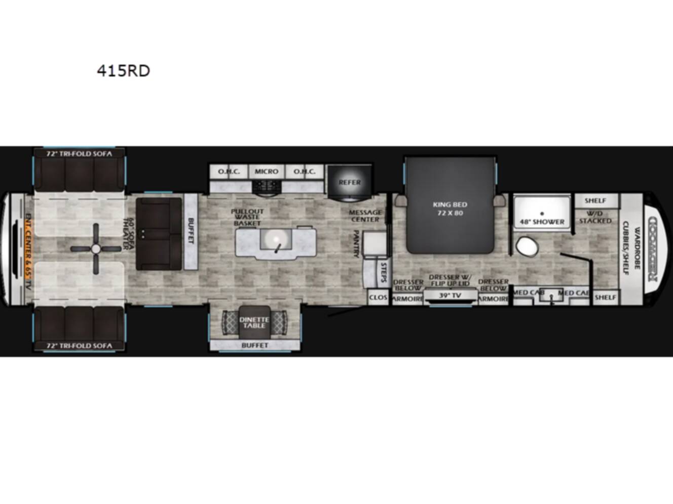 A photo of this 2026 Redwood Rv Redwood 415RD