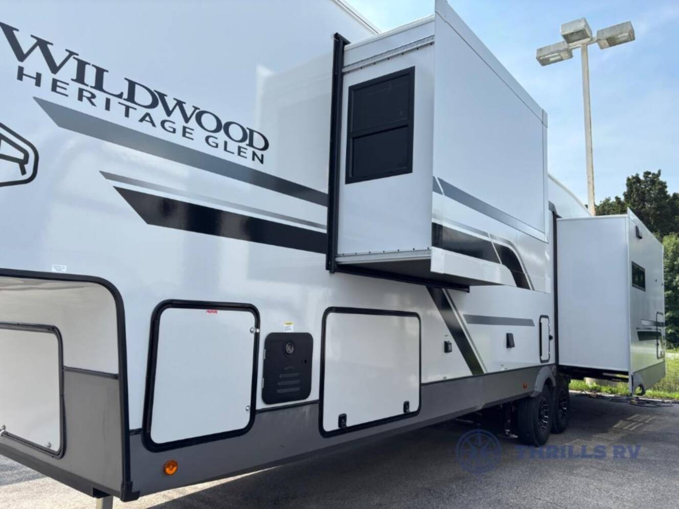 A photo of this 2026 Forest River Wildwood Heritage Glen 380WDR