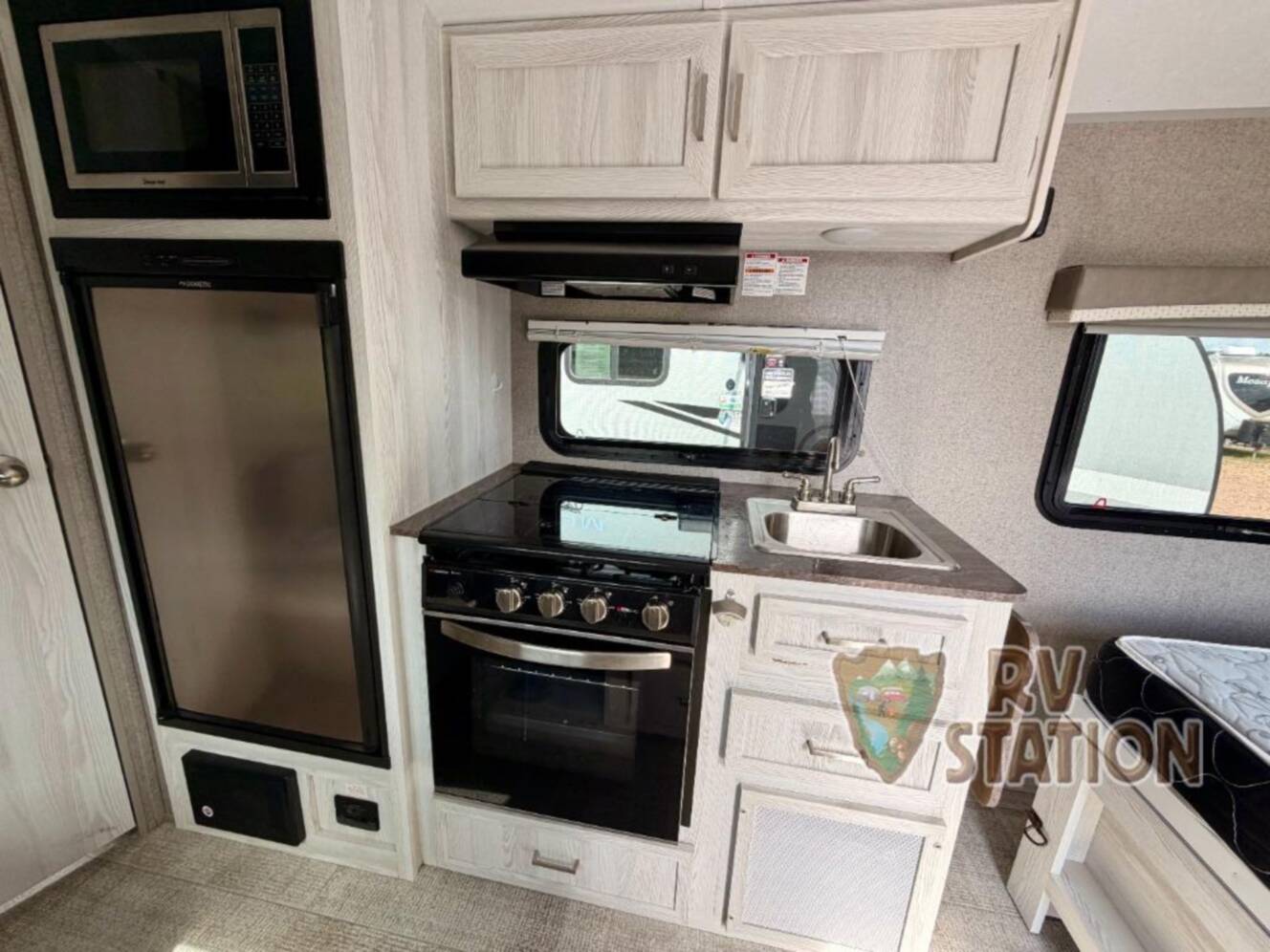 A photo of this 2020 Forest River Rv Rockwood GEO Pro 19FD