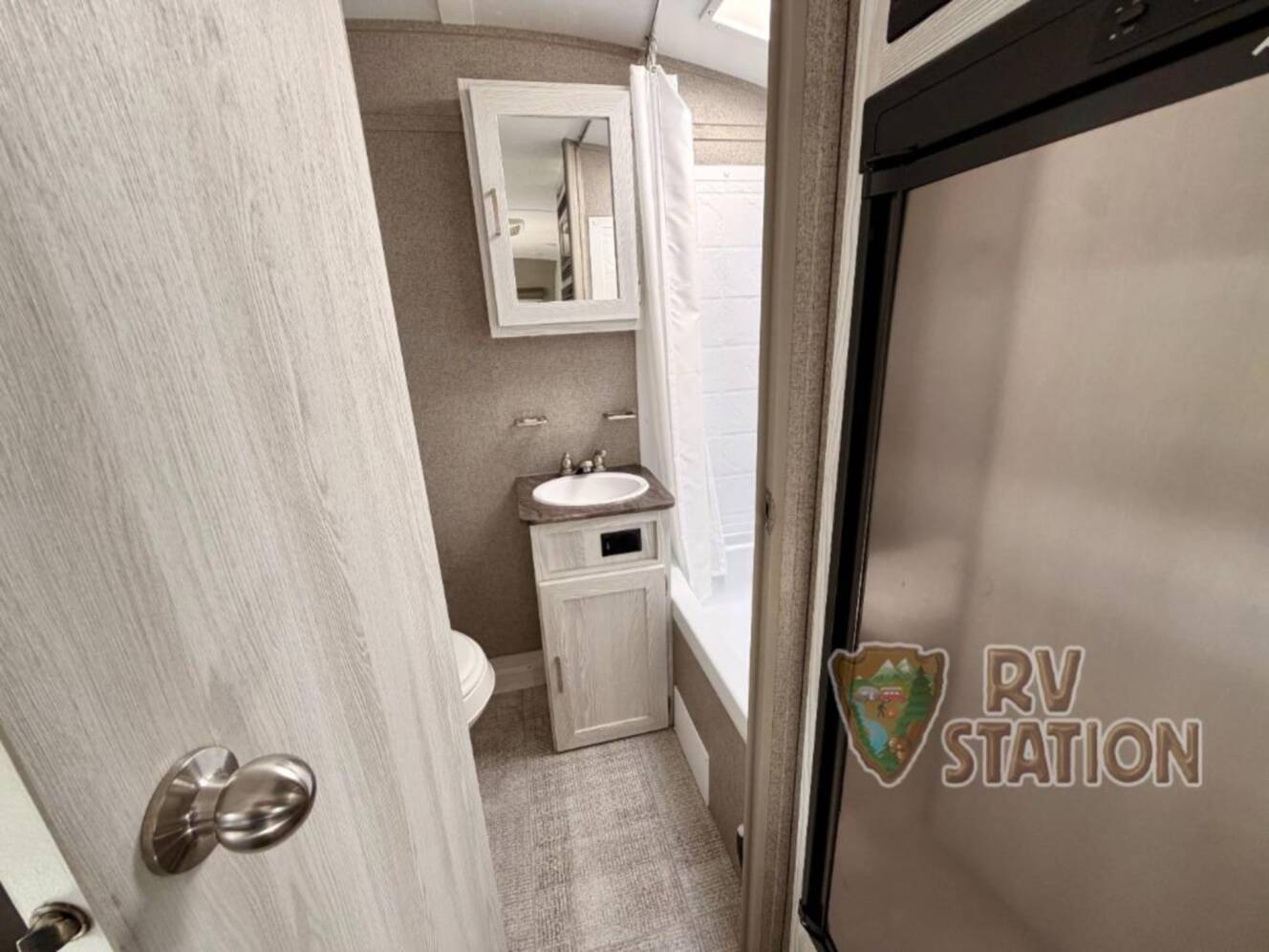 A photo of this 2020 Forest River Rv Rockwood GEO Pro 19FD