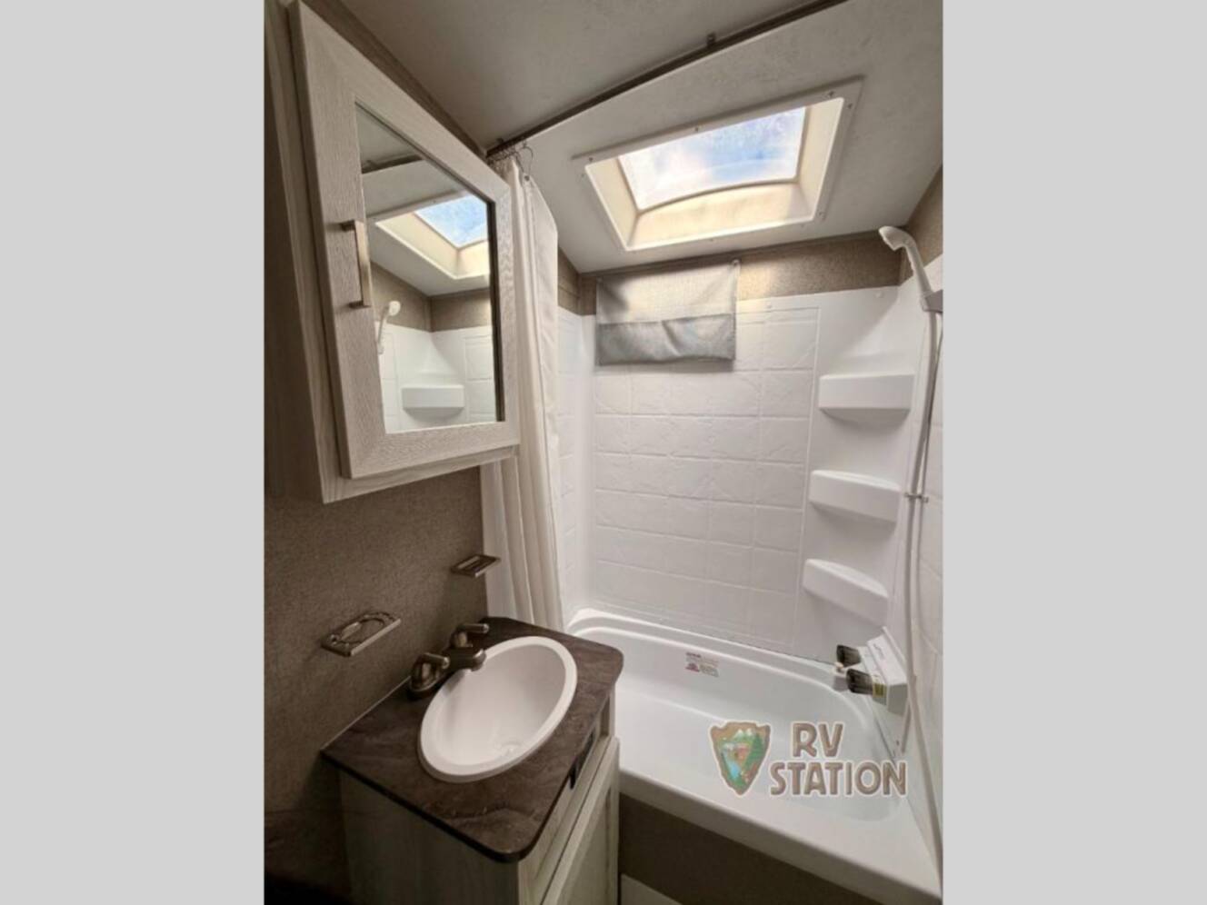 A photo of this 2020 Forest River Rv Rockwood GEO Pro 19FD