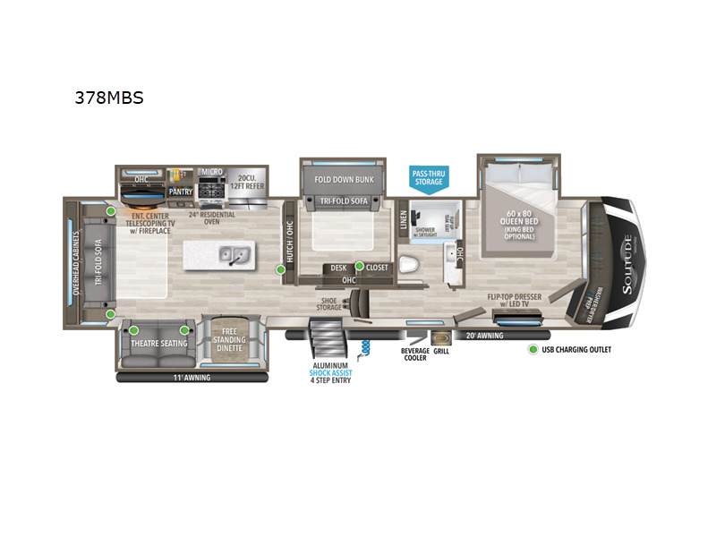 2023 Grand Design Solitude 378MBS in georgetown TX