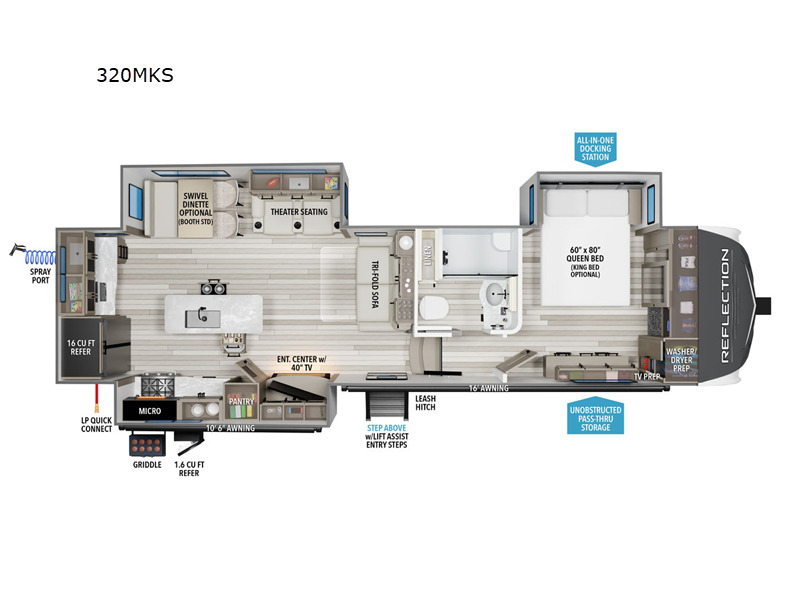 2026 Grand Design Reflection 320MKS in odessa TX