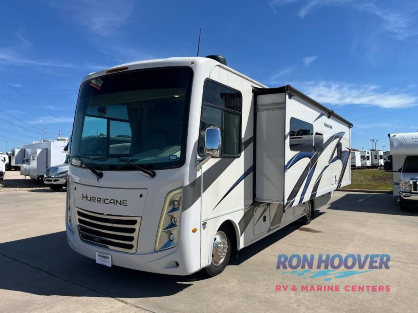 A photo of this 2023 Thor Motor Coach Hurricane 29M