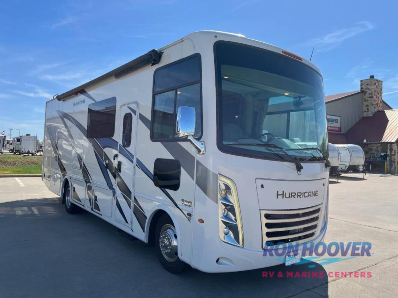 A photo of this 2023 Thor Motor Coach Hurricane 29M