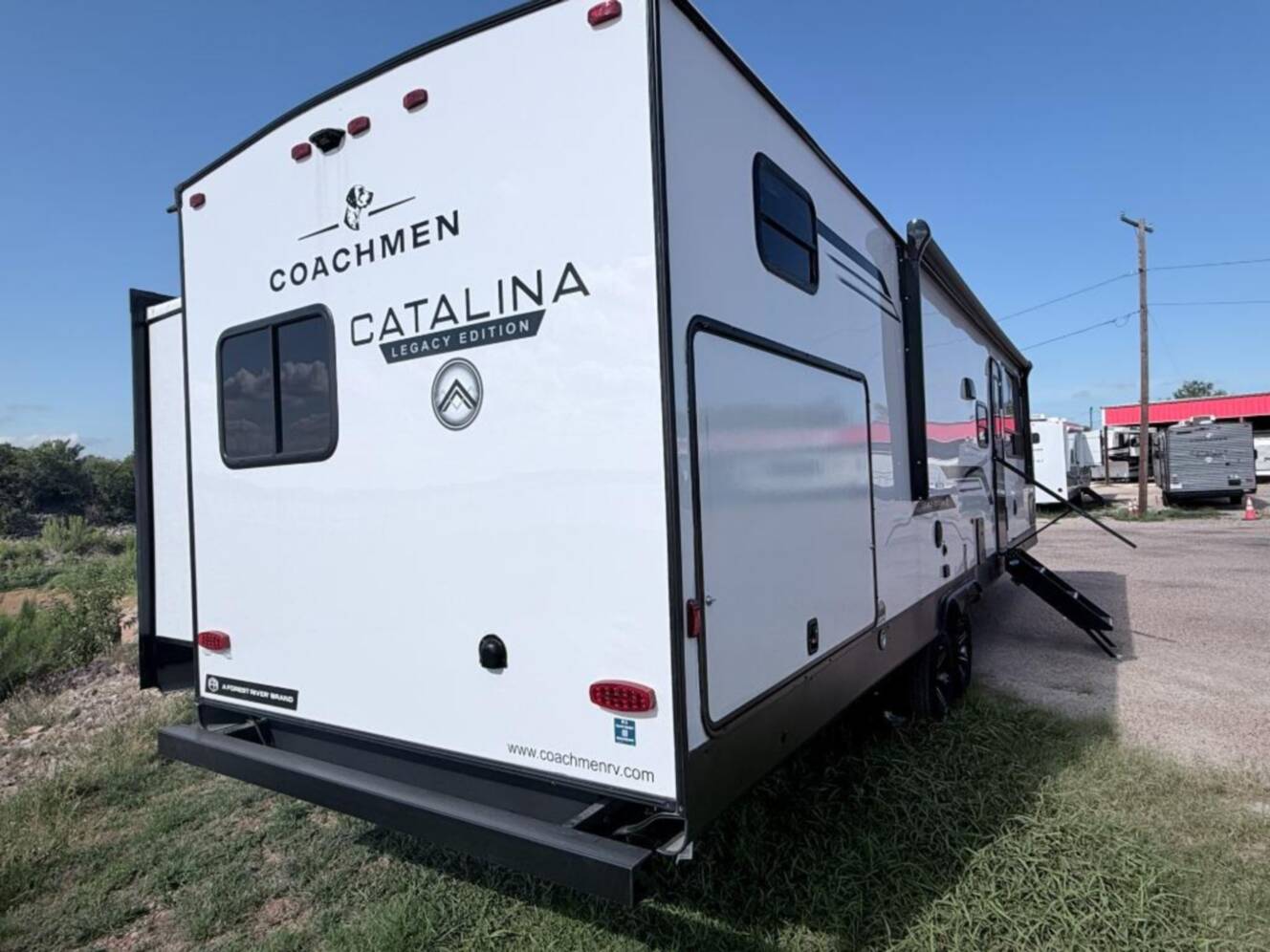 A photo of this 2027 Coachmen Rv Catalina Legacy Edition 343BHTS
