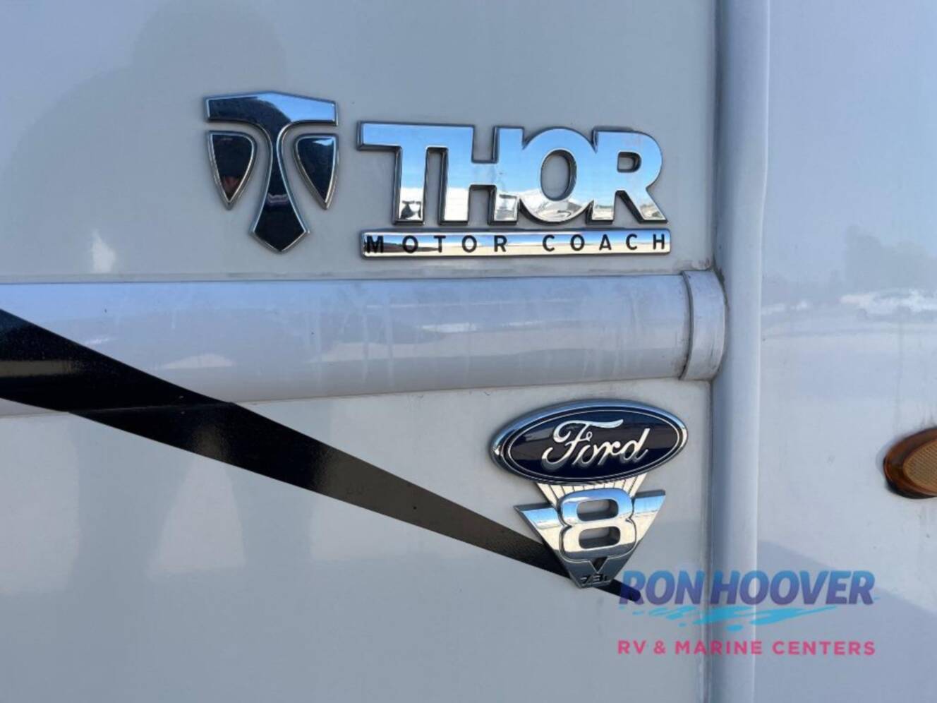 A photo of this 2023 Thor Motor Coach Hurricane 29M