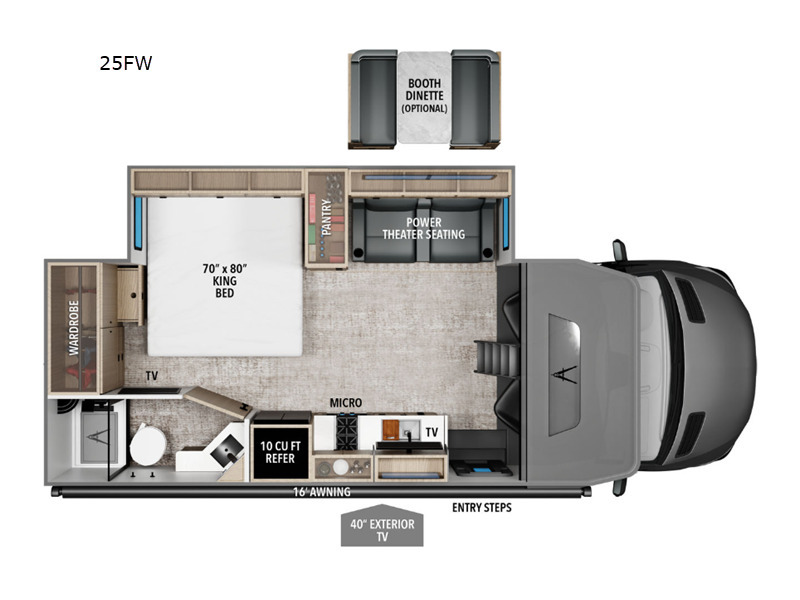 A photo of this 2026 Grand Design Lineage Series M 25FW