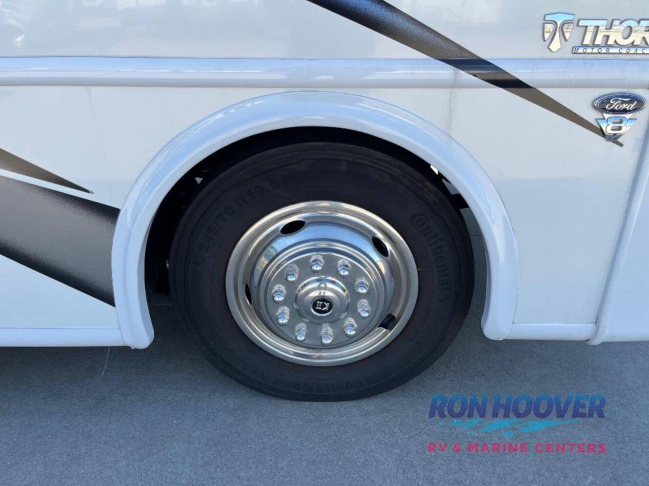 A photo of this 2023 Thor Motor Coach Hurricane 29M