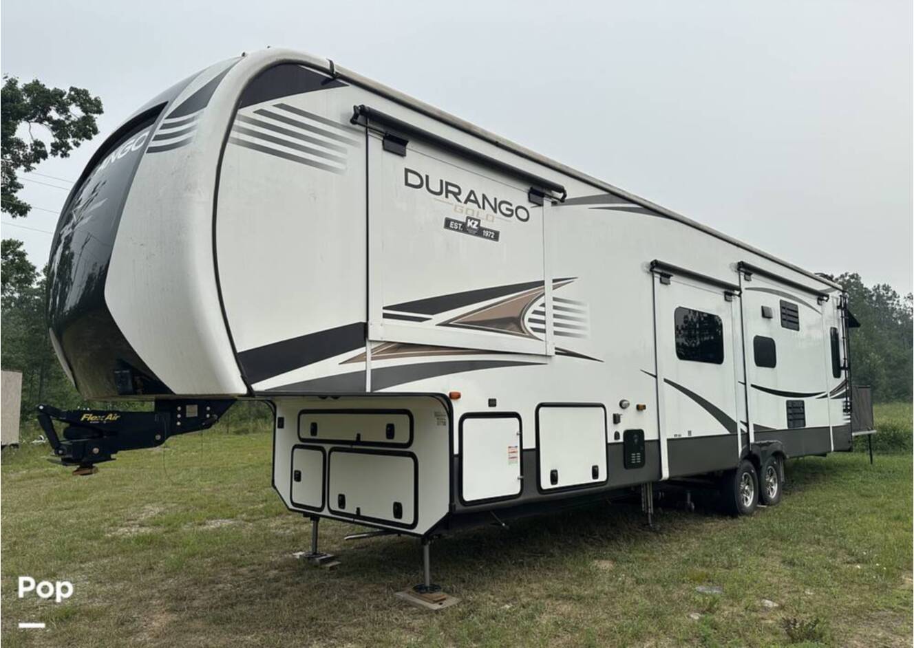 A photo of this 2021 Kz Durango Gold 382MBQ