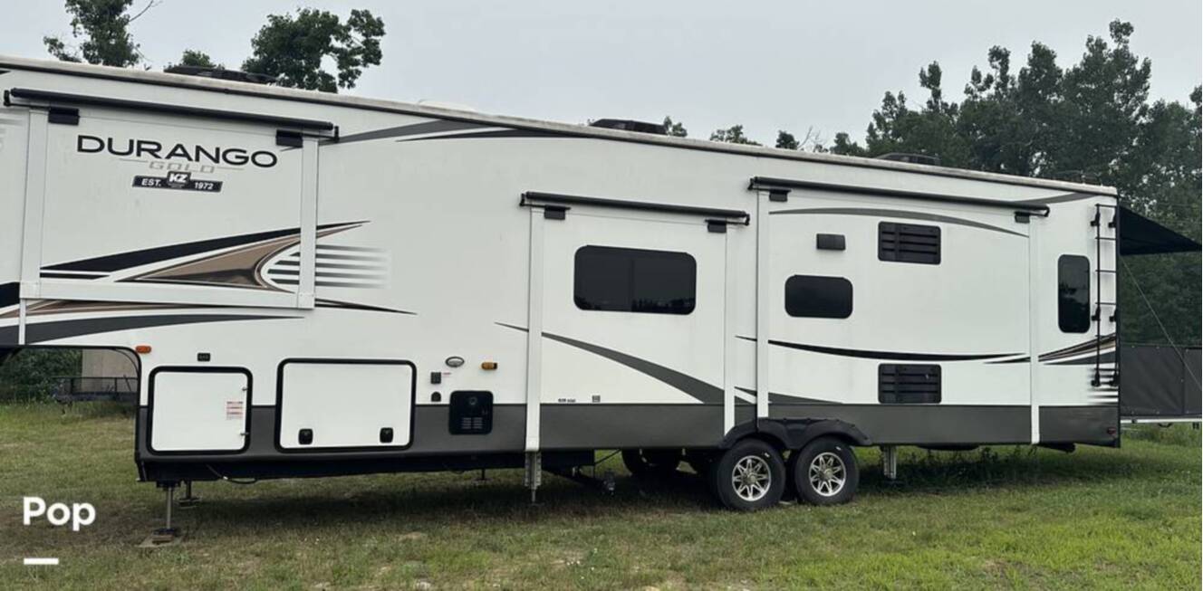 A photo of this 2021 Kz Durango Gold 382MBQ