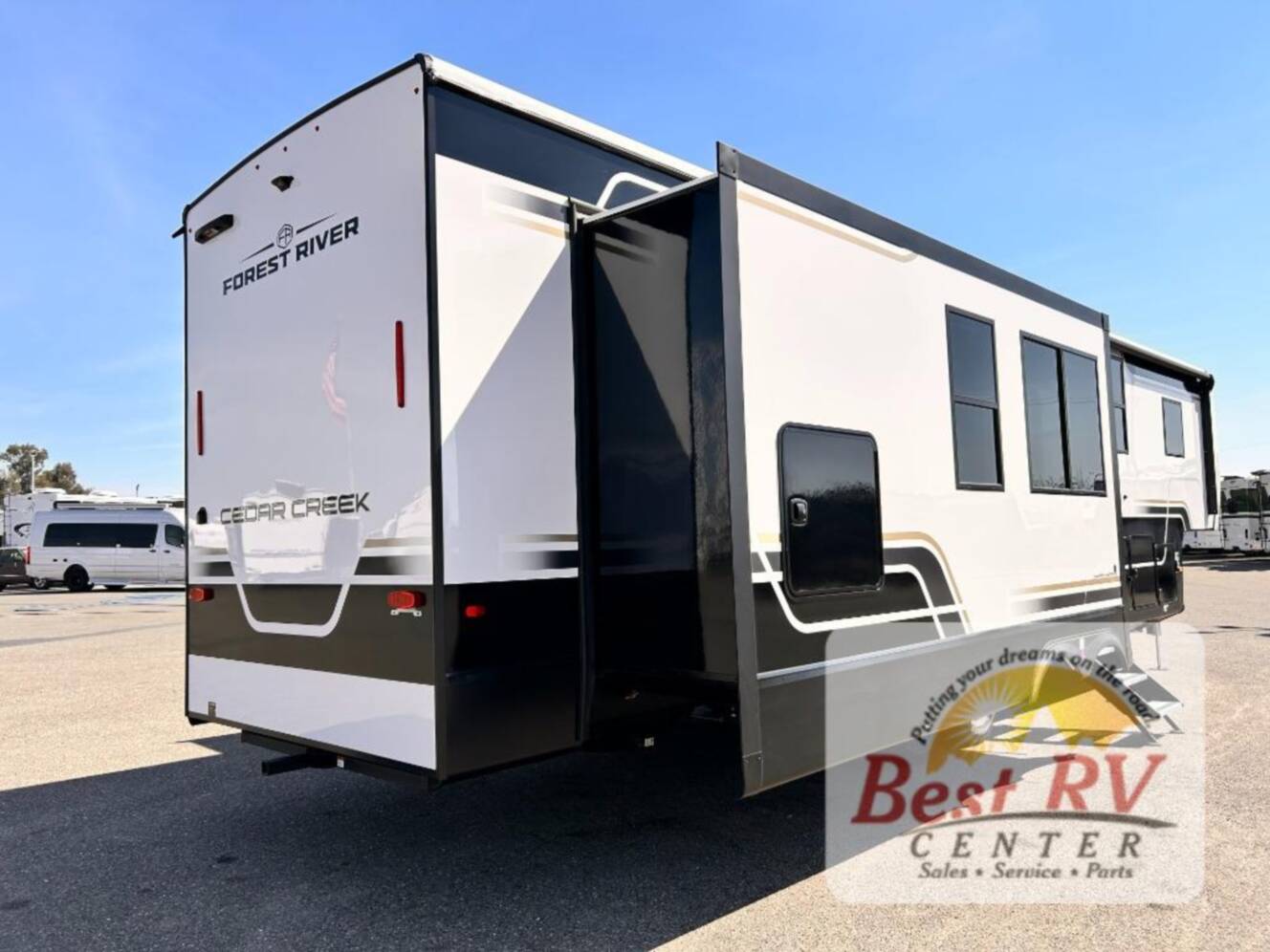A photo of this 2026 Forest River Rv Cedar Creek 39RKB