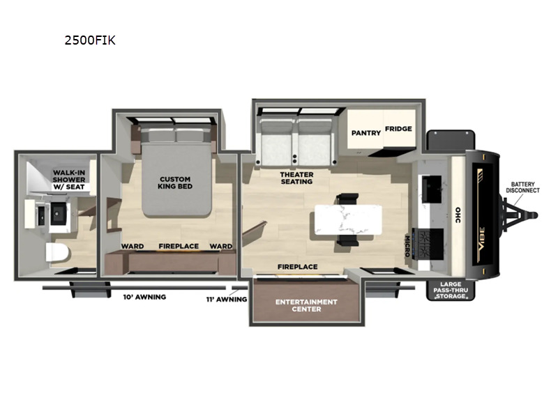 2026 Forest River Rv Vibe 2500FIK in turlock CA