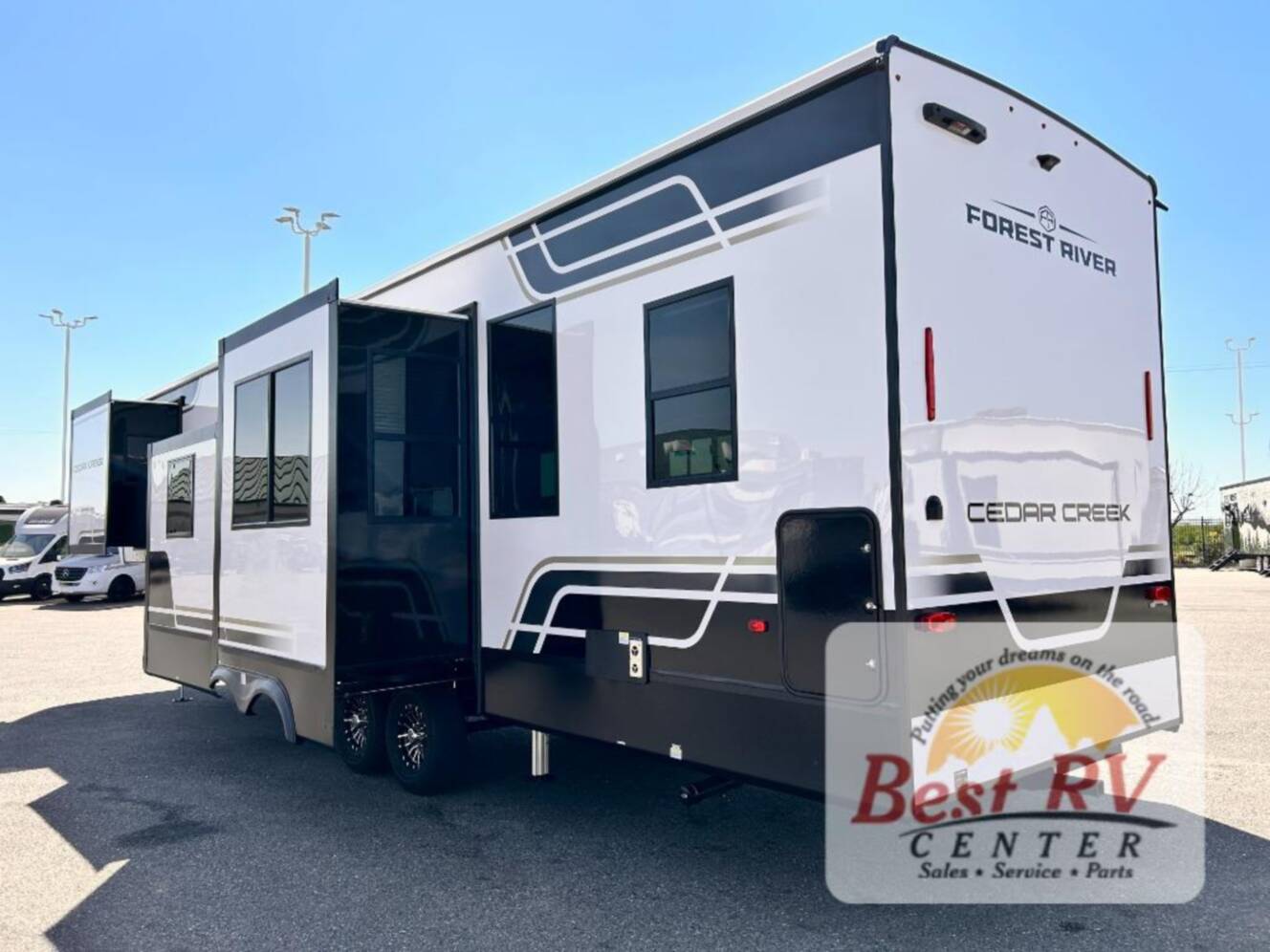 A photo of this 2026 Forest River Rv Cedar Creek 39RKB