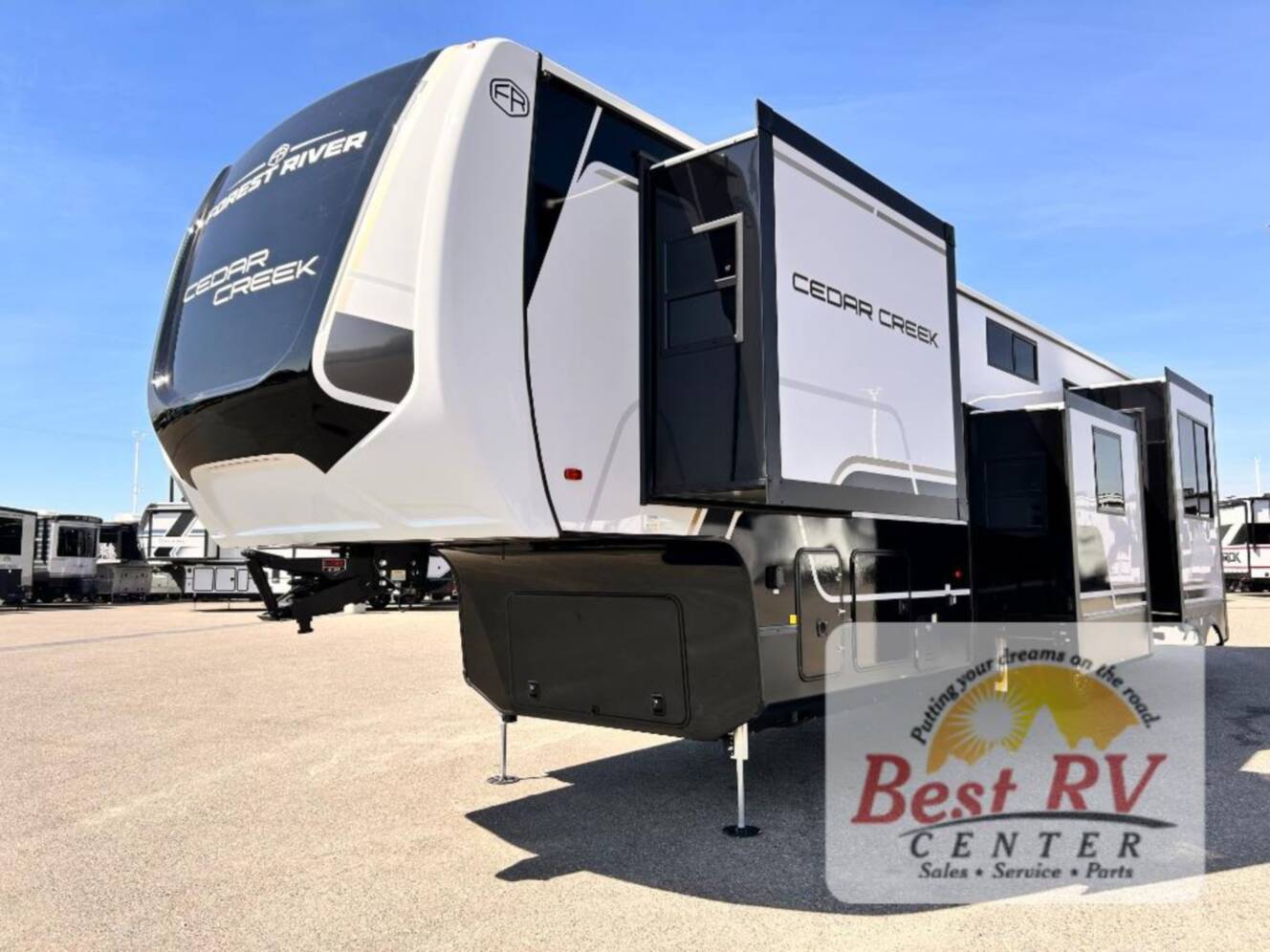 A photo of this 2026 Forest River Rv Cedar Creek 39RKB