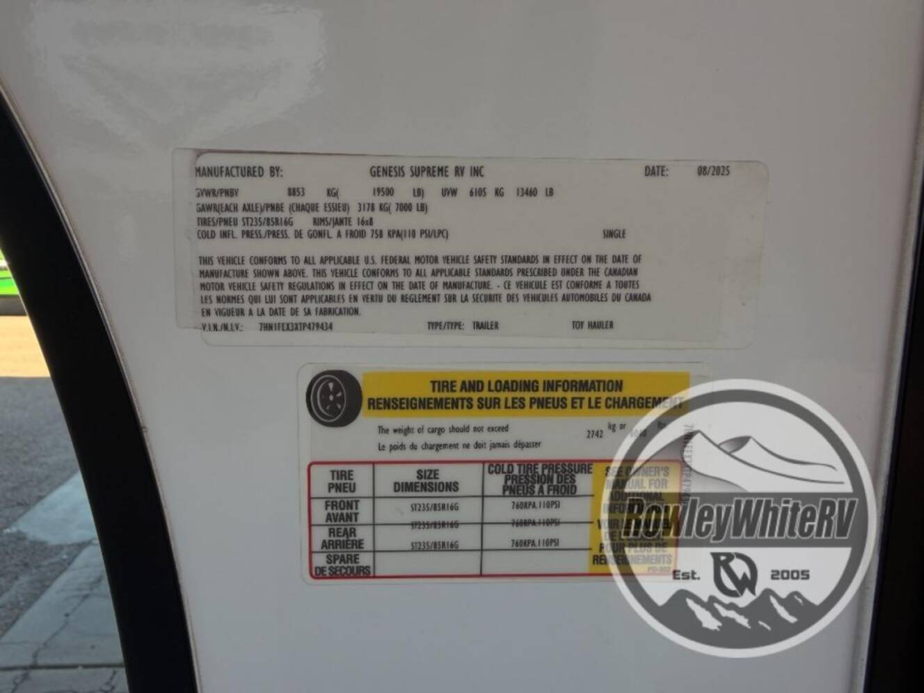 A photo of this 2026 Genesis Supreme Genesis Supreme 40CRXL