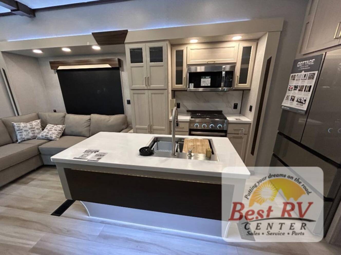 A photo of this 2025 Forest River Rv Cedar Creek Cottage 40CBK