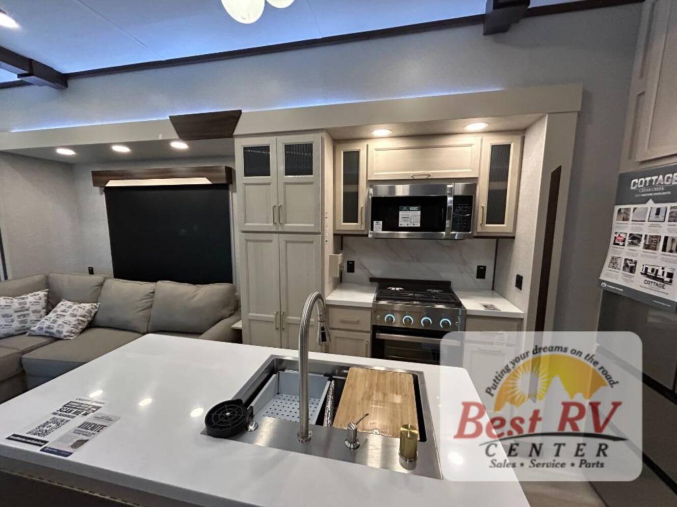 A photo of this 2025 Forest River Rv Cedar Creek Cottage 40CBK