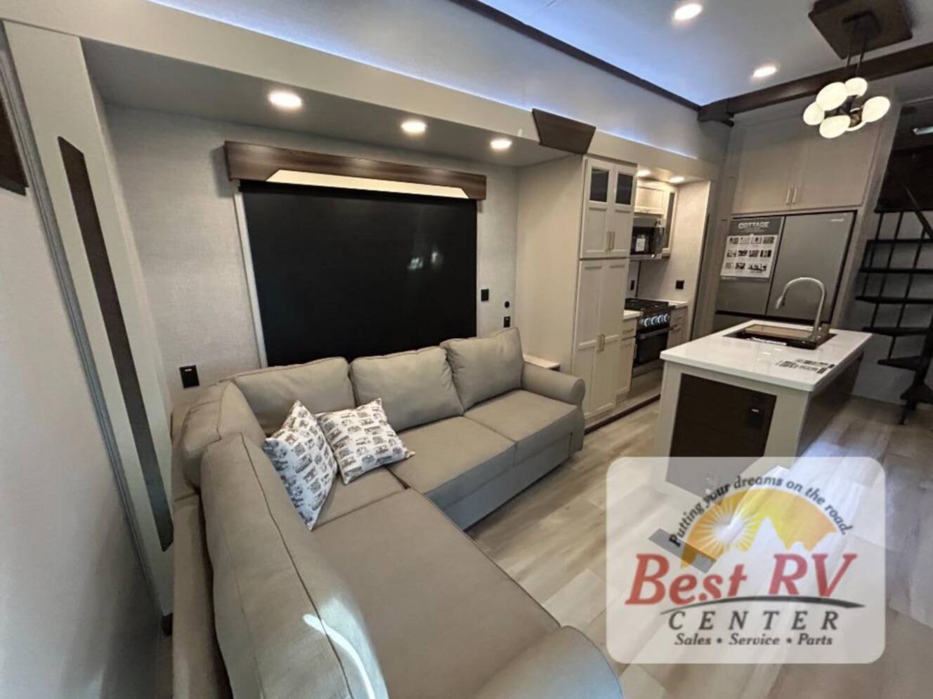 A photo of this 2025 Forest River Rv Cedar Creek Cottage 40CBK