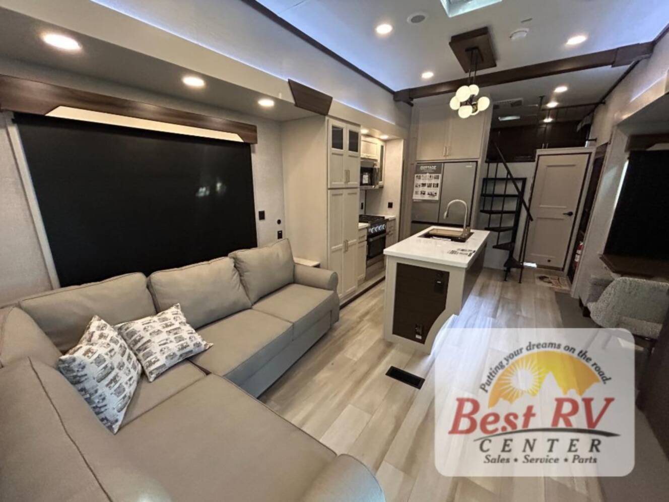 A photo of this 2025 Forest River Rv Cedar Creek Cottage 40CBK