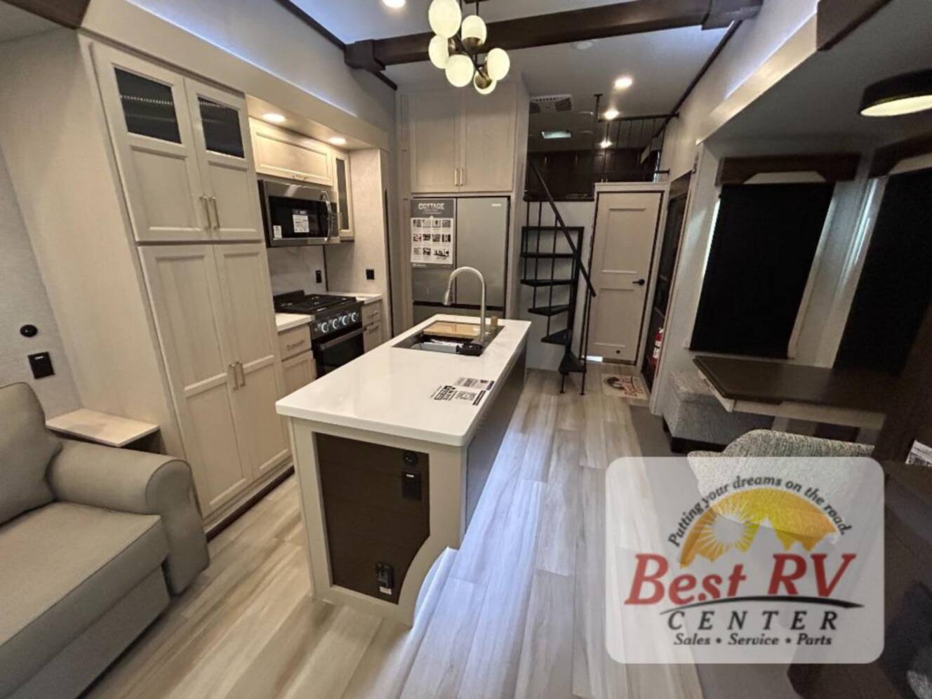 A photo of this 2025 Forest River Rv Cedar Creek Cottage 40CBK