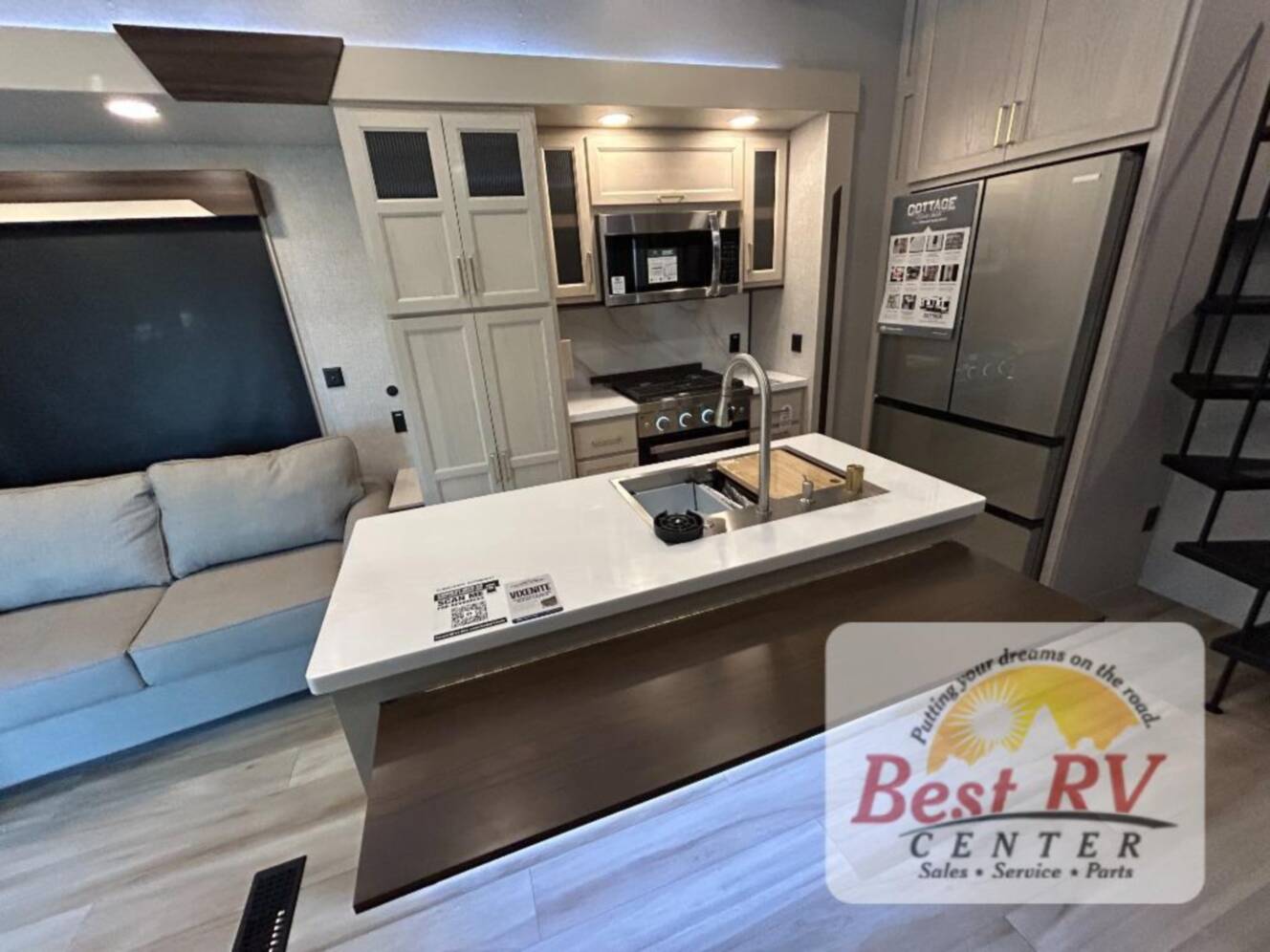 A photo of this 2025 Forest River Rv Cedar Creek Cottage 40CBK