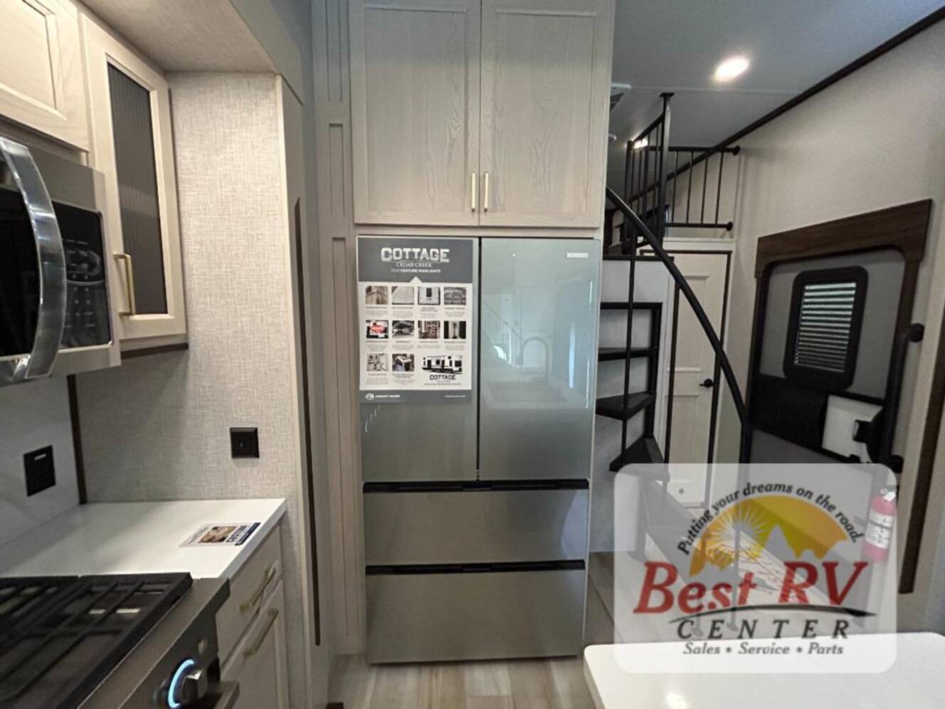 A photo of this 2025 Forest River Rv Cedar Creek Cottage 40CBK