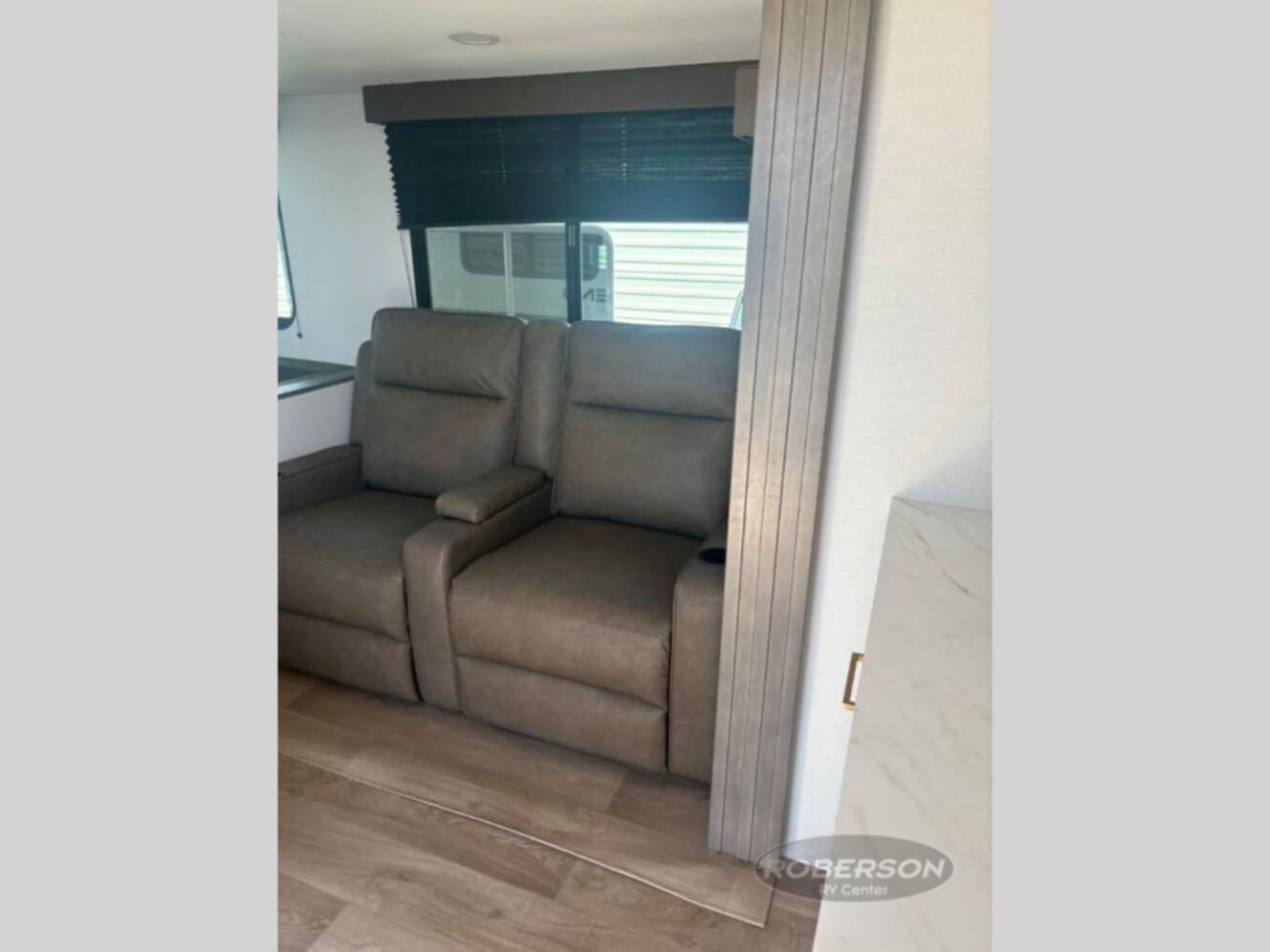 A photo of this 2026 Grand Design Transcend 325BHT