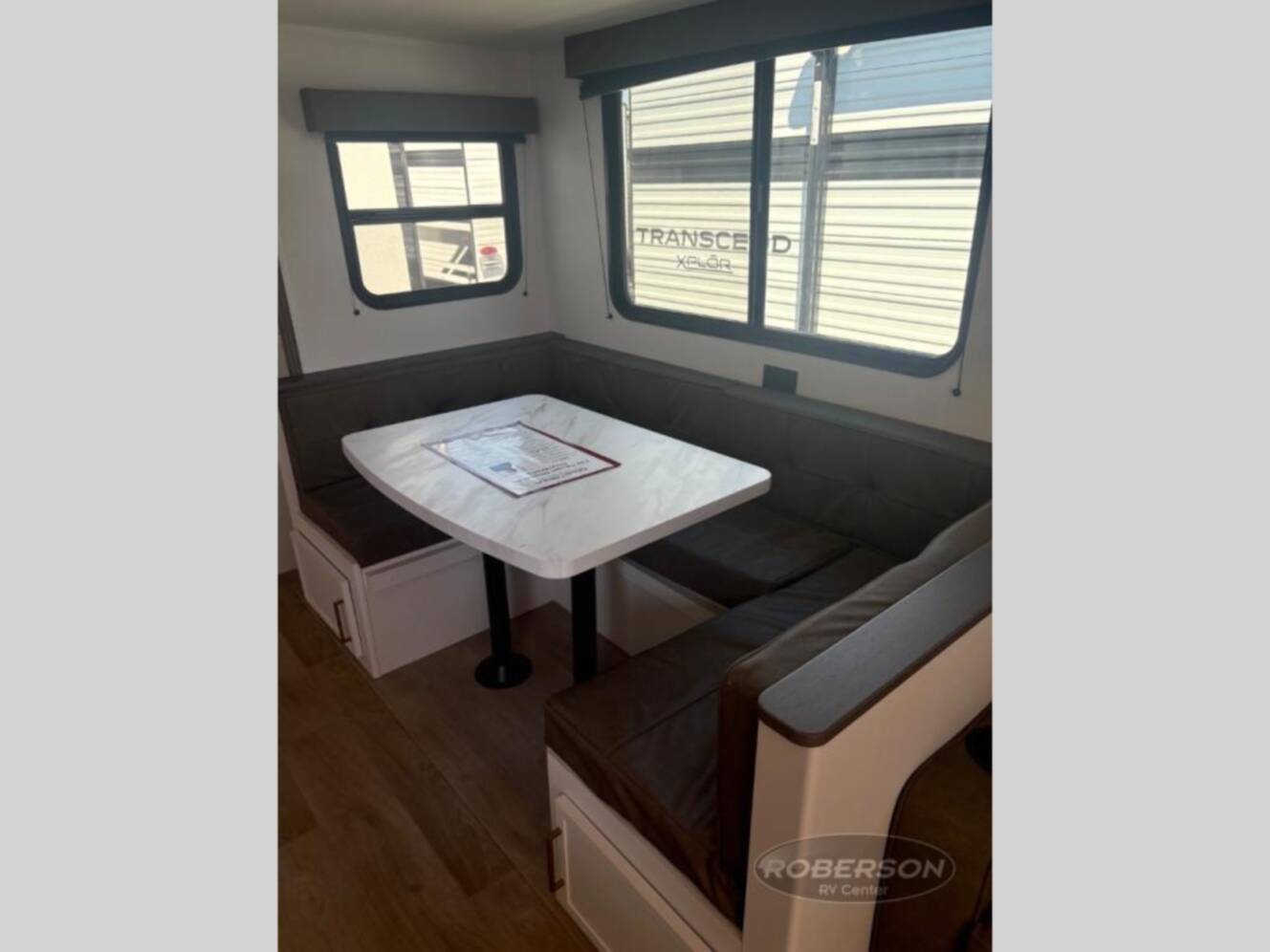 A photo of this 2026 Grand Design Transcend 325BHT