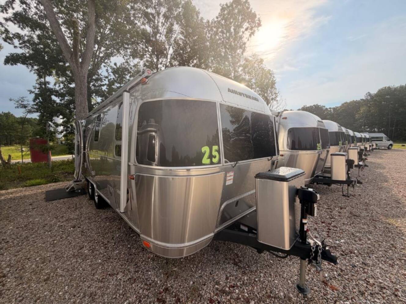 A photo of this 2026 Airstream Globetrotter 25FB
