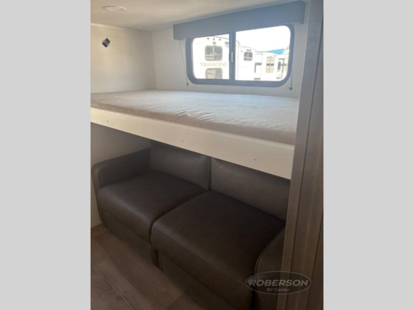 A photo of this 2026 Grand Design Transcend 325BHT