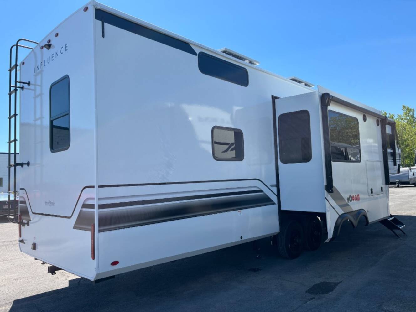 A photo of this 2027 Grand Design Influence 3804DS