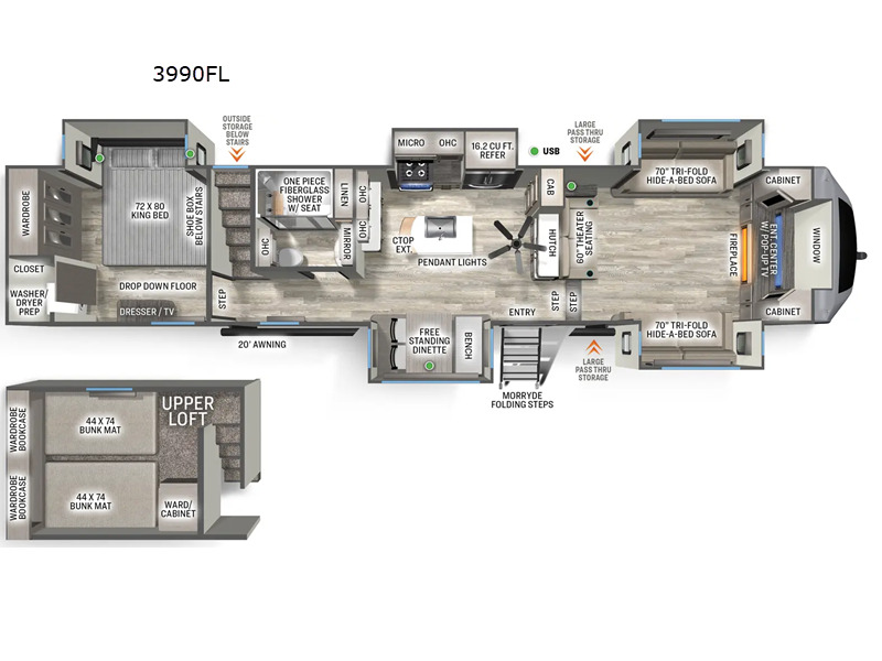 2026 Forest River Rv Sierra 3990FL in loganville GA