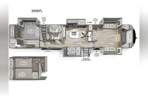 2026 Forest River Rv Sierra 3990FL in loganville GA