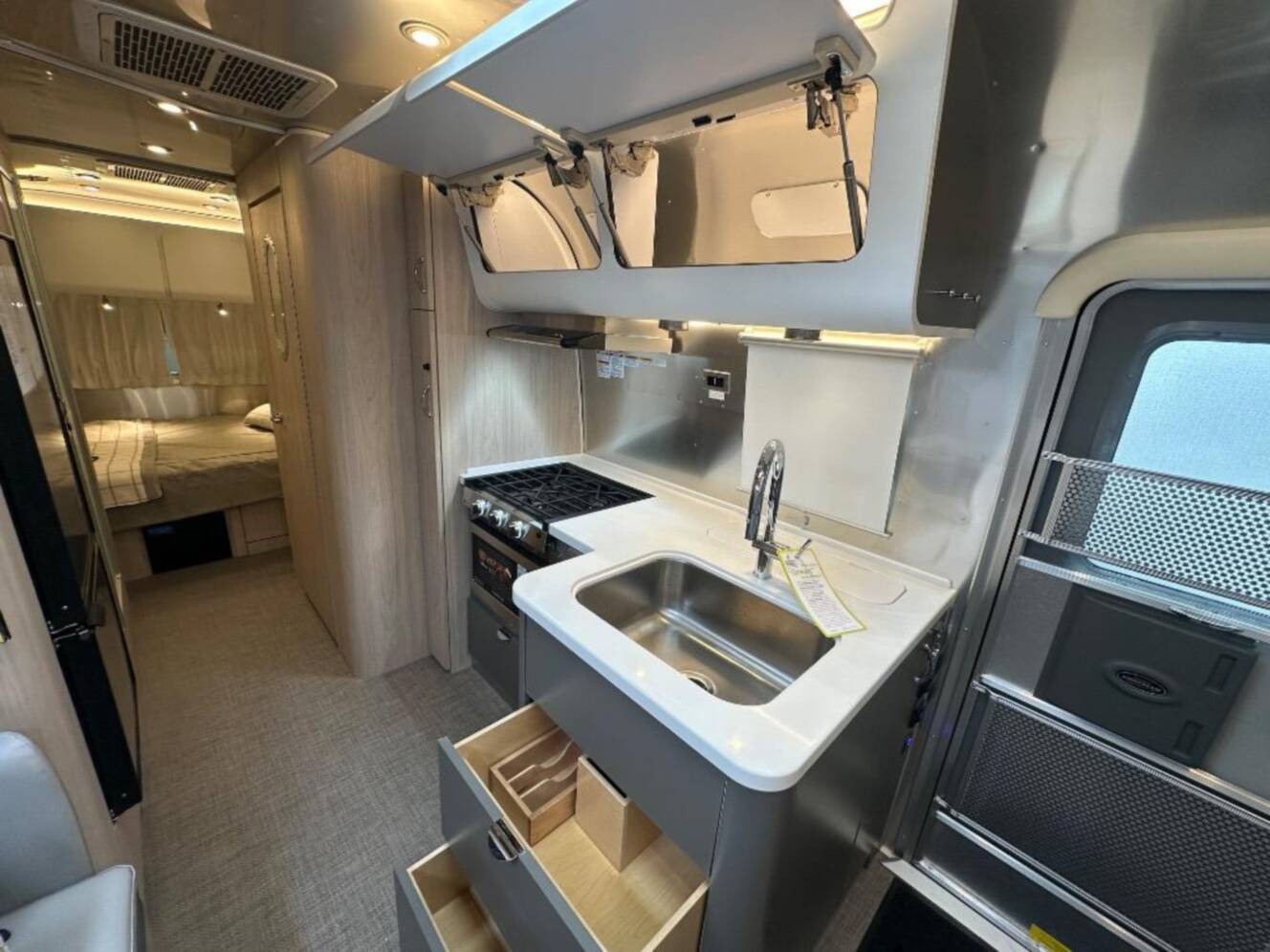 A photo of this 2026 Airstream Globetrotter 25FB