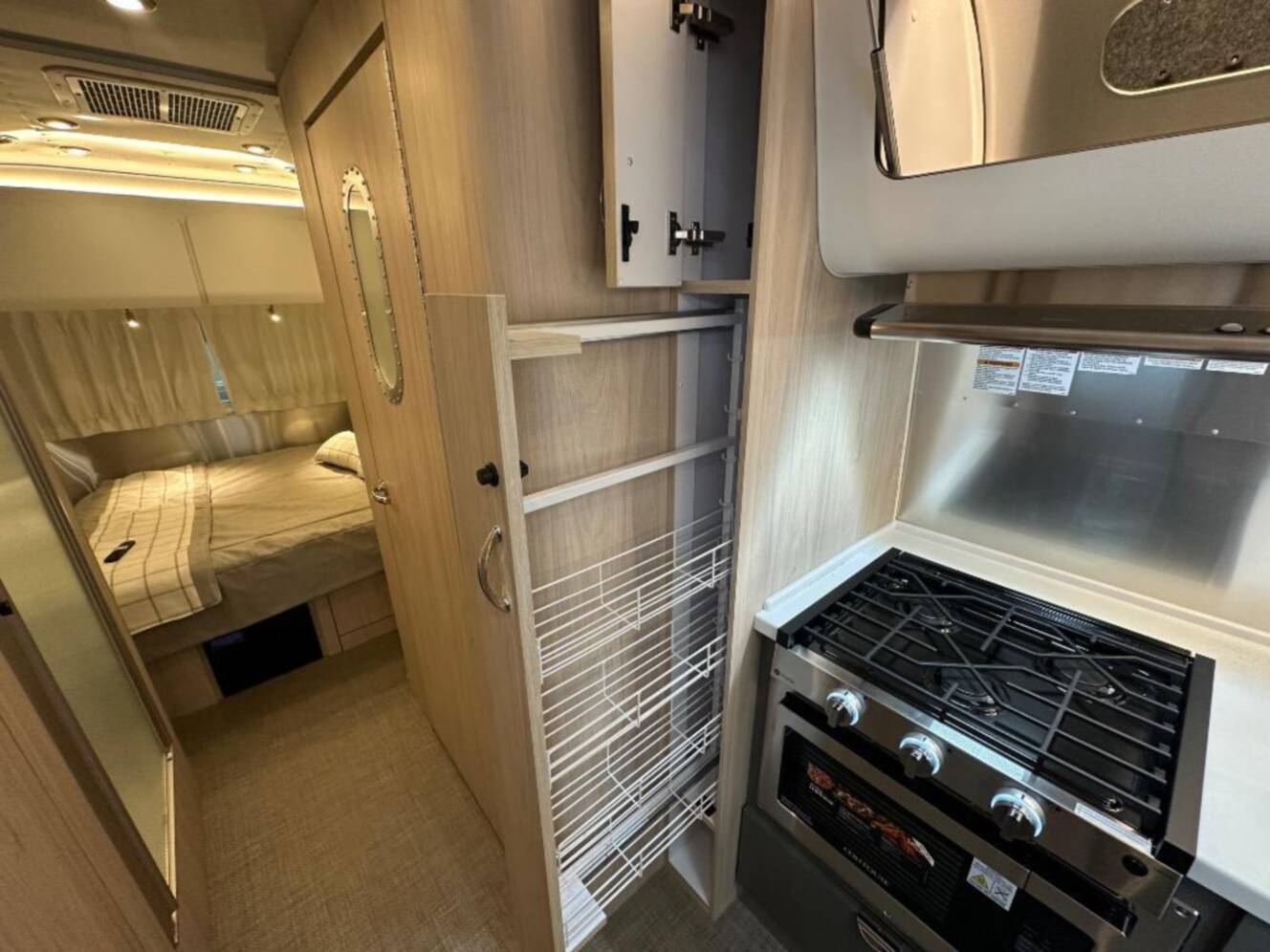 A photo of this 2026 Airstream Globetrotter 25FB