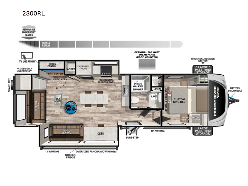 2026 Forest River Rv Vibe 2800RL in chatsworth GA