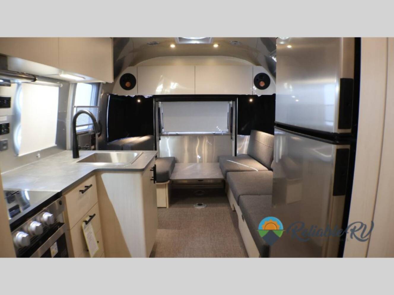A photo of this 2026 Airstream Flying Cloud 27FB Twin