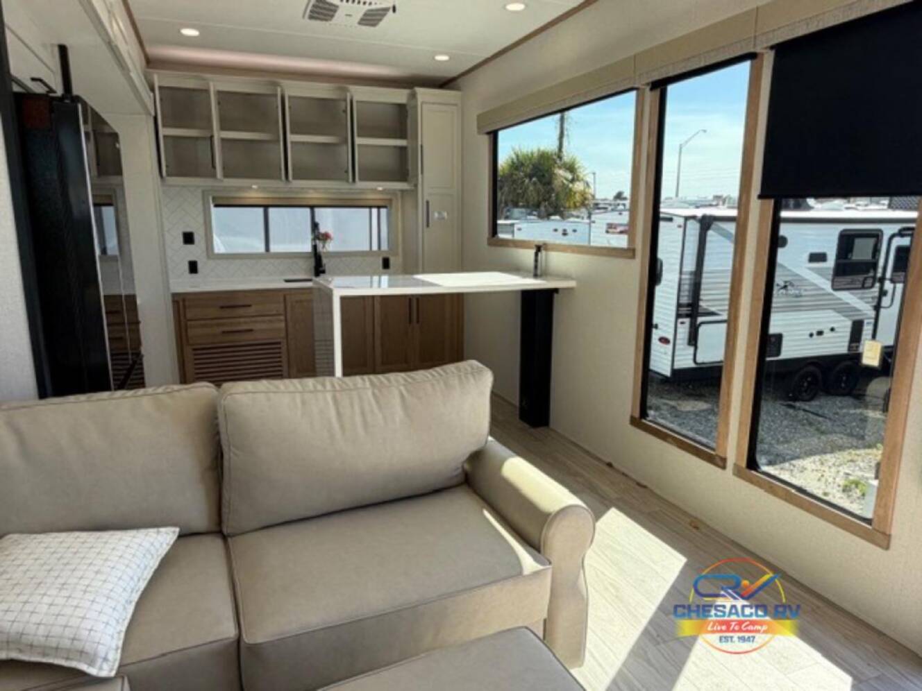 A photo of this 2026 Forest River Rv Sierra Destination Trailers 422FKL