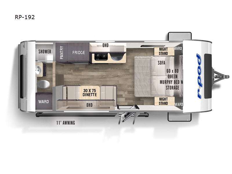 2024 Forest River Rv R Pod RP-192 in carthage MO