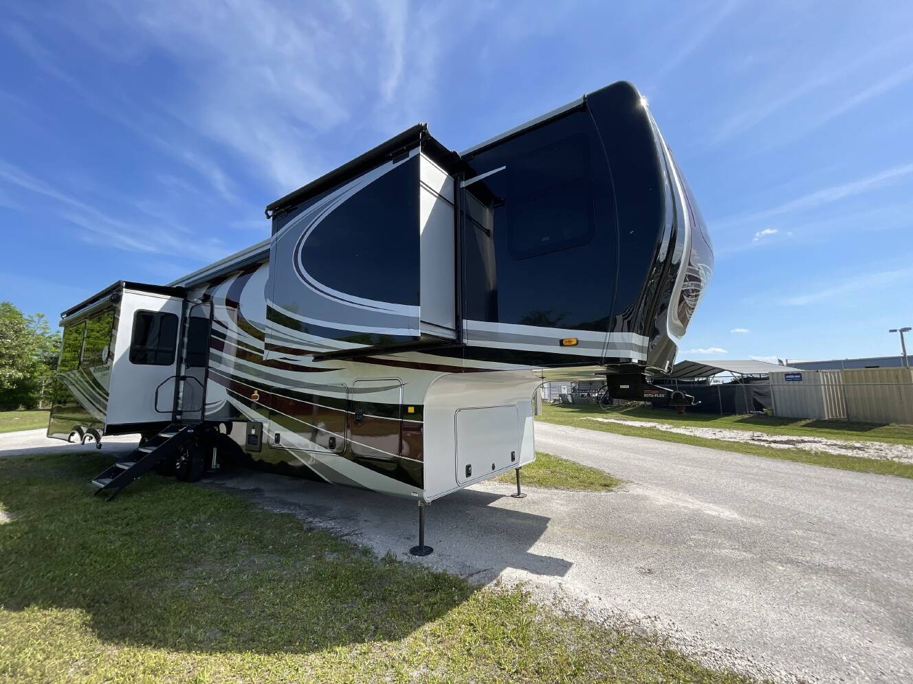 A photo of this 2023 Forest River RIVERSTONE 41RL