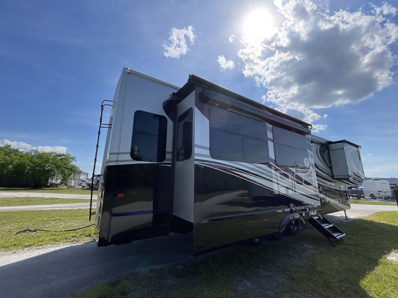 A photo of this 2023 Forest River RIVERSTONE 41RL