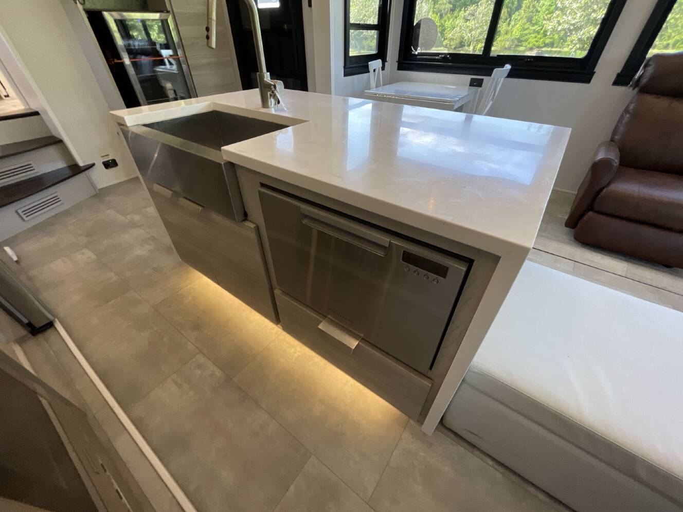 A photo of this 2023 Forest River RIVERSTONE 41RL